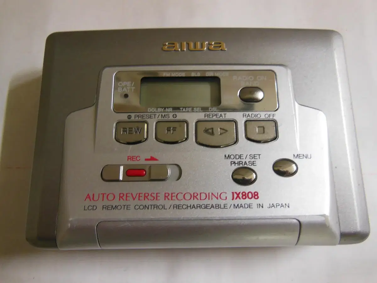 aiwa hs -jx808  워크맨